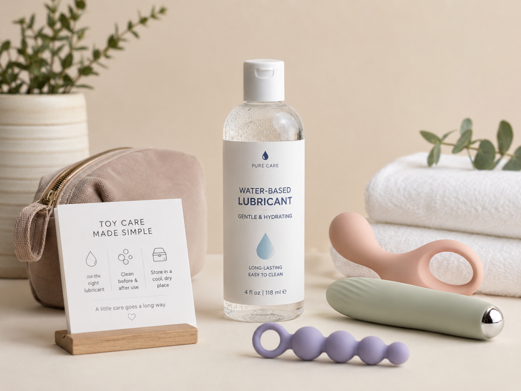 water based lubricant for adult toys care setup