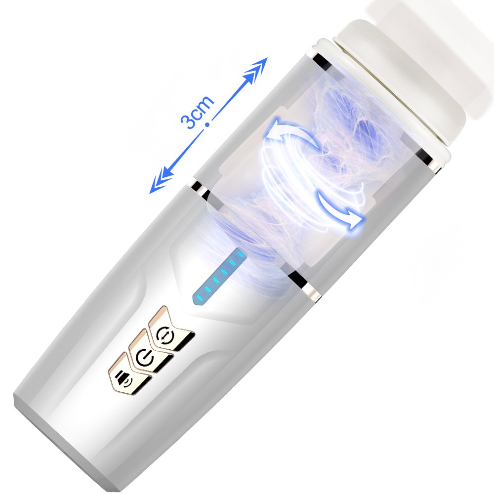 n26-sq-us-ma70055-01 XS ABS+PE+TPR Thrusting & Rotating Masturbation Cup 0.9kg / Retail - Image 1