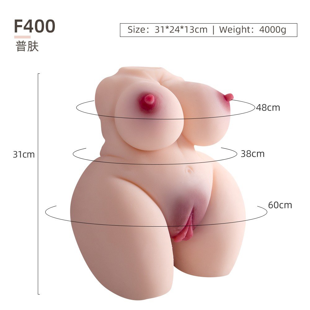 Primal TPE Female Torso – F400 – Dimensions reference
