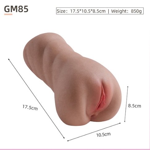 Primal Silicone Masturbator – GM85 – Dimensions reference