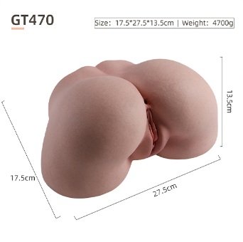 Primal Silicone Hip Torso – GT470 – Dimensions reference