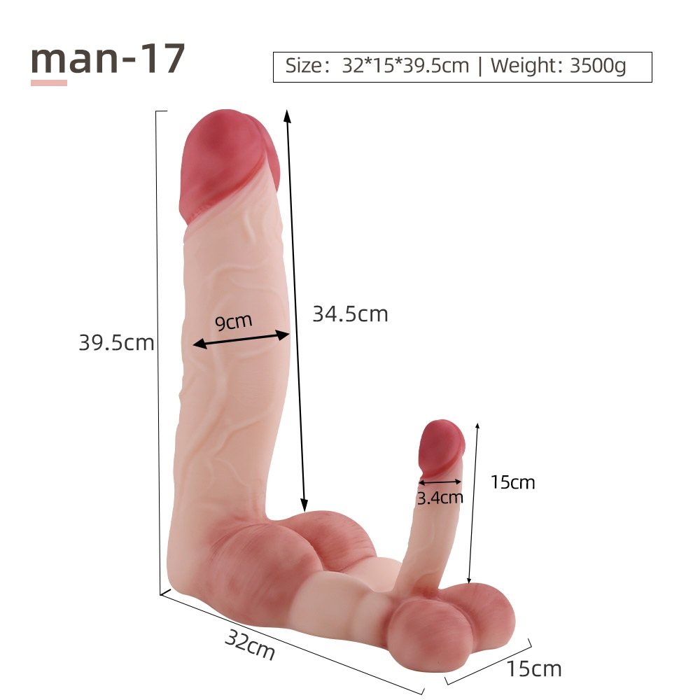 Primal TPE Male Anatomical Model – MAN17 – Dimensions reference