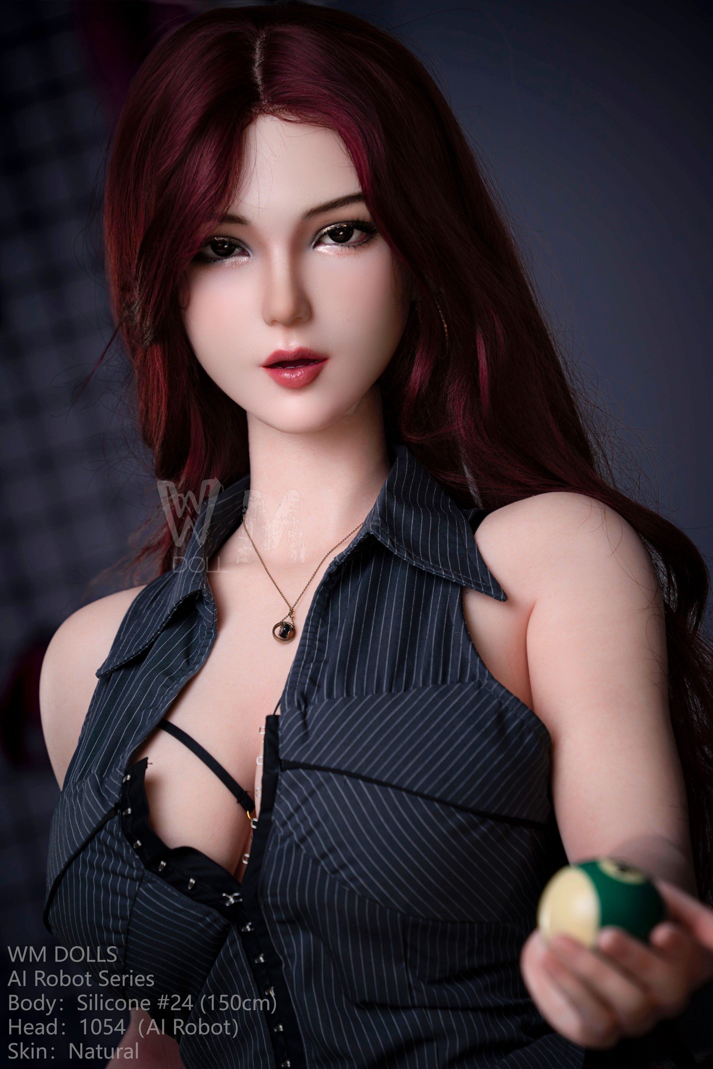 WM 150cm E Cup Silicone AI Doll – Head #1054 — Appearance and styling